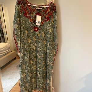 Zara Kaftan/Coverup - Medium